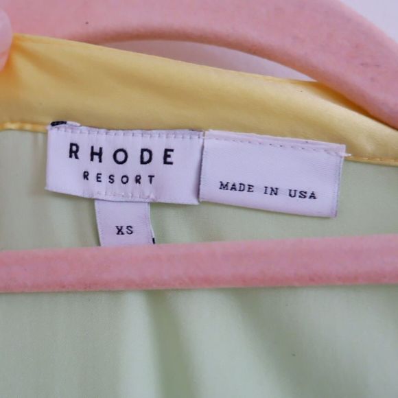 RHODE RESORT JAGGER SILK WRAP DRESS - Picture 12 of 15